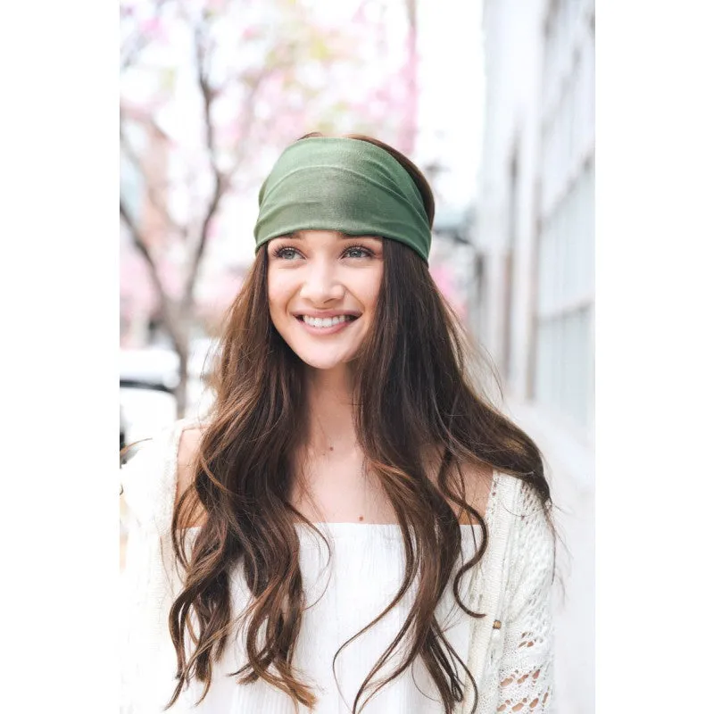 Soft Batiste Elastic Wide Headband