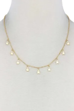 Star Dangle Necklace