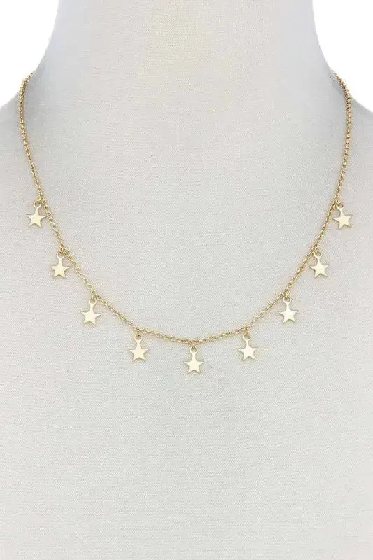Star Dangle Necklace