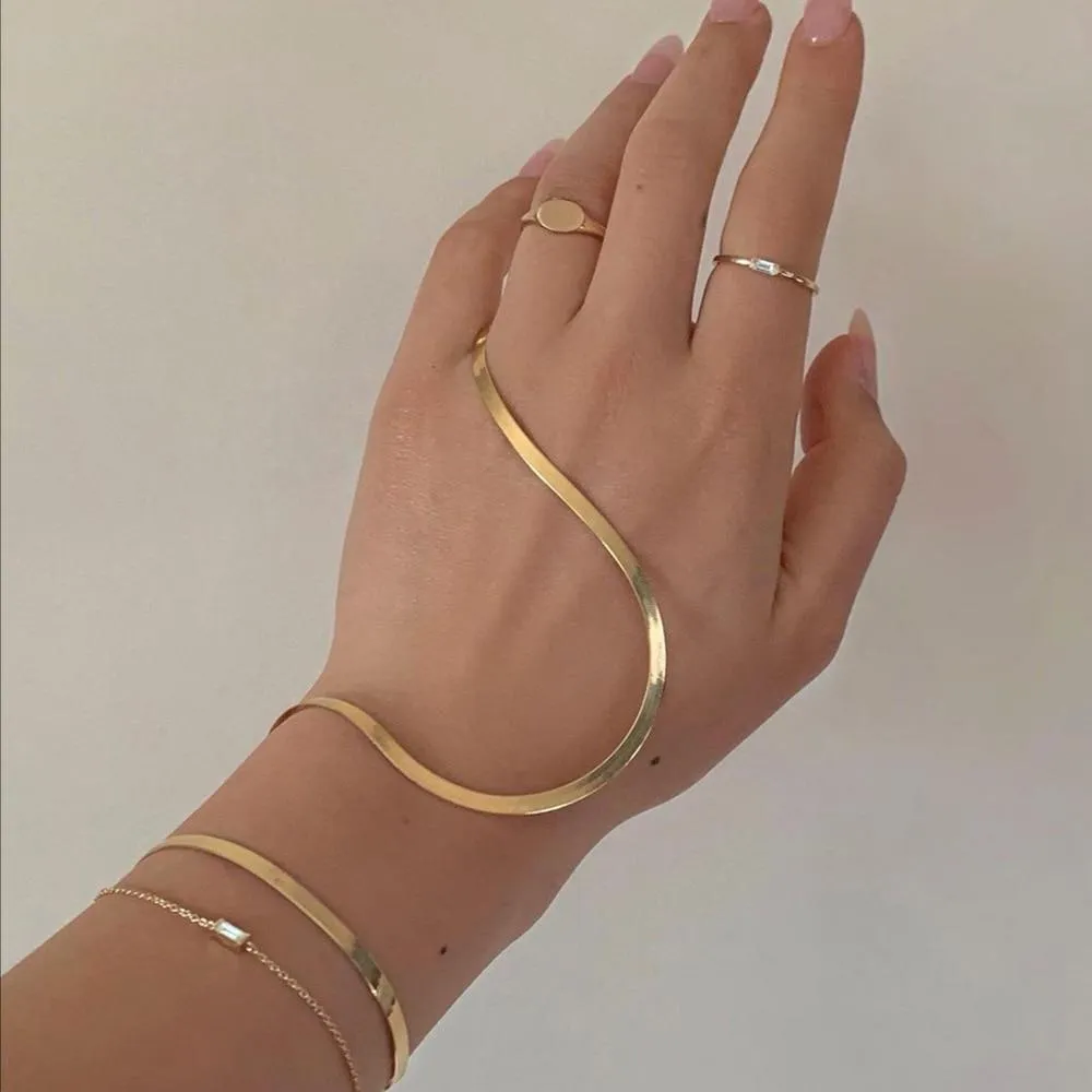 Trendy Street Style Snake Chain