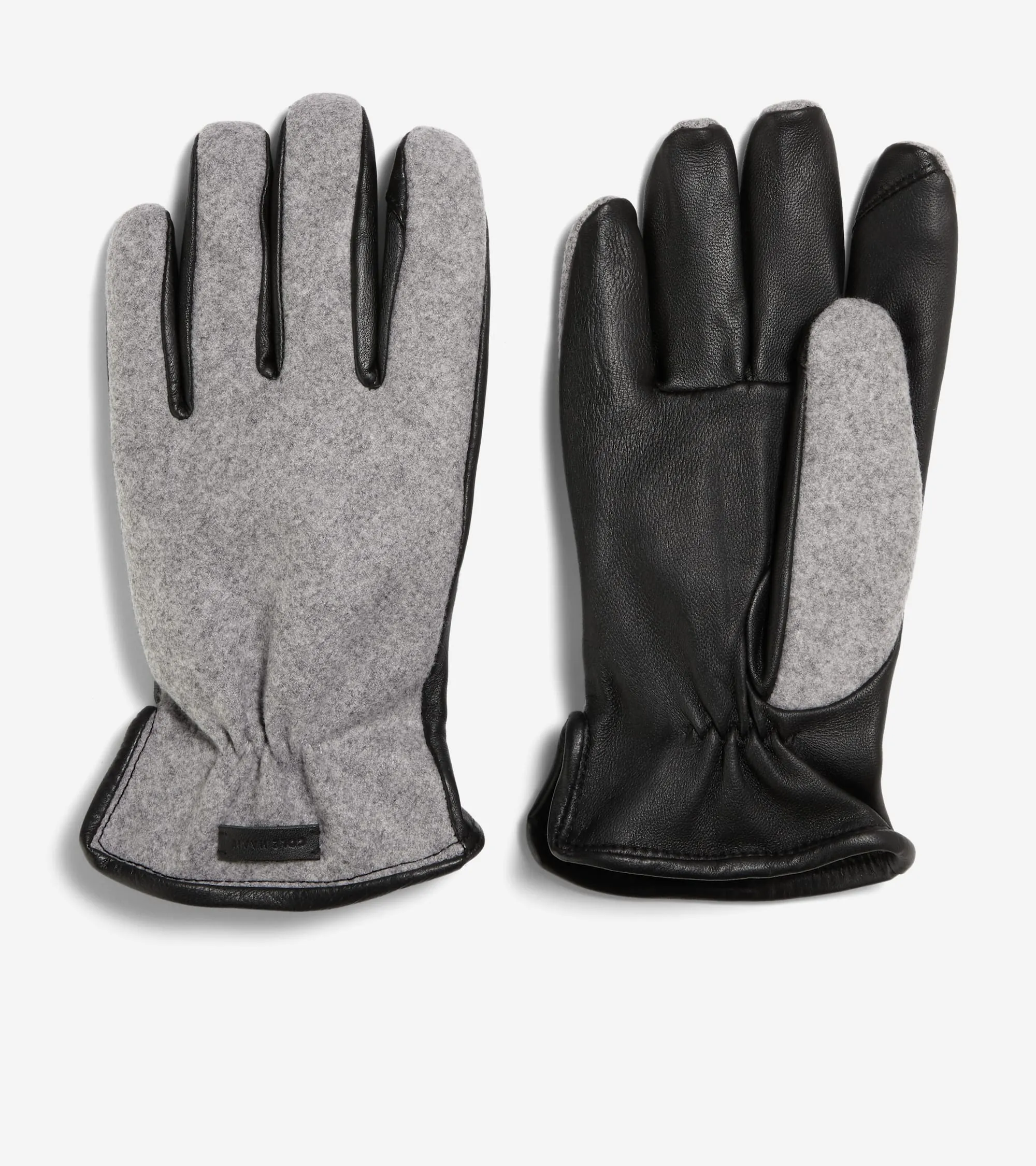 Wool Back Leather Glove